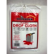 Heavy Duty Drop Cloth - 2 Mil Plastic