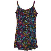 Tropical Button-down Woman's Jumpsuit