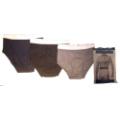 Mens 3 Pack White/Color Briefs