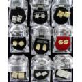 Iced-Out Hip Hop Bling Earrings