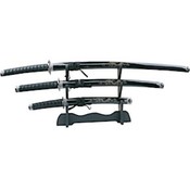 3 PCS ENGRAVED DRAGON SWORD SET