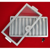 Metal 10 Row Casino Table Chip Tray with Cover and