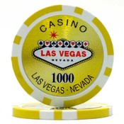 15g Clay Laser Las Vegas Chip - 1000