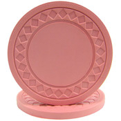 Super Diamond Poker Chips (STAMPABLE) - PINK