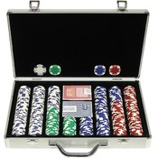 400 11.5G Holdem Poker Chip Set w/Executive Alumin