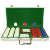 Homestyle 300 Chip Poker Set with Aluminum Case