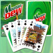 Mountain Dew Poker Size Playing Cards
