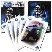 Star Wars Clone War Characters Playing Cards - One