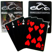 Orange County Choppers Black Deck Playing Cards