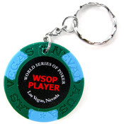 WSOP Player Green Key Chain - Collectible Item