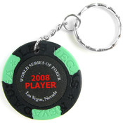 2008 WSOP Player Black Key Chain Collectible Item