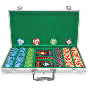 300 PaulsonR National Poker Series Chips w/Aluminu