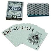 Queen Playing Cards - 1 BLUE Deck