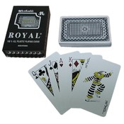One Blue Deck- Royal Plastic Playing Cards w/Star
