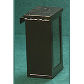 Metal Toke Box With 1 Window with J-Hook