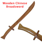 Wood Practice Chinese Broadsword