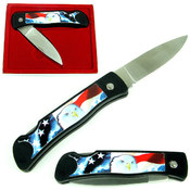 Collector's Series Folding Pocket Knife - Eagle an