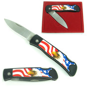 Collector's Series Folding Pocket Knife - Eagle an