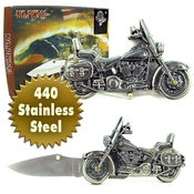 Motorcycle Stainless Steel Folding Pocket Knife