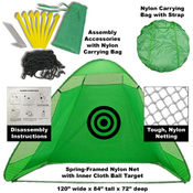 Portable Golf Practice Net with Carry Bag