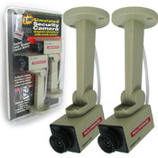 Simulated Security Camera 2 pack