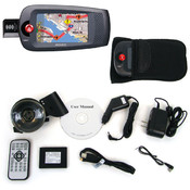 Advent 4 Inch GPS Unit w/ Touch Screen, MP3, &amp; FM