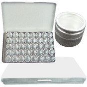 40 Piece Small Item Aluminum Storage Set with Box