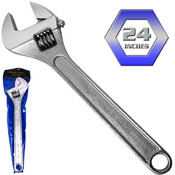 Massive 24 Inch Drop Forged Steel Adjustable Wrenc