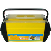 Deluxe Stainless Steel Tool Box 18 x 8.25 x 8.75 i