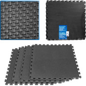 Ultimate Comfort Black Foam Flooring - 16 Square F