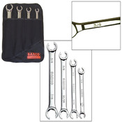 Bahco by Snap On 837004 4 pc Flare Nut Wrench Set
