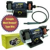 Multitasking Bench Grinder 31 in. Flexible Dremel