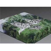 Acrylic Mink White Tiger Blanket