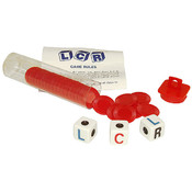 Left Center Right Dice Game - Red