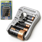 Universal Digital Battery Tester - Displays the Ch
