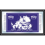 Texas Christian University Logo and Mascot Framed