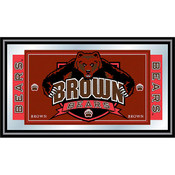 Brown University Logo and Mascot Framed Mirror