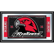 Miami University, Ohio Logo and Mascot Framed Mirr