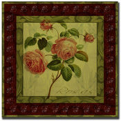Rosas by Miguel Paredes-24x24 Ready to Hang Canvas