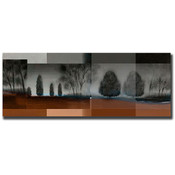 Gray Mist by Miguel Paredes-18x32 Ready to Hang Ca