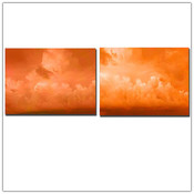 Clouds 2pc 14x19 Canvas Set by Miguel Paredes-Read