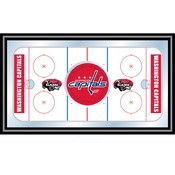 NHL Washington Capitals Framed Hockey Rink Mirror