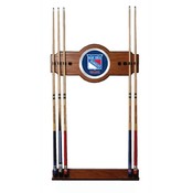 NHL New York Rangers 2 piece Wood and Mirror Wall