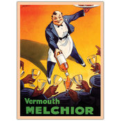 Vermouth Melchior by Dorfi-Framed 24x32 Canvas Art