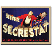 Bitter Secrestat by Robert Wolfe-Framed 35x47 Canv