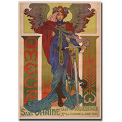 Omega Sans Chaine-Framed 24x32 Canvas Art