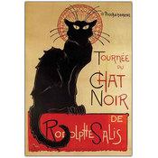 Tournee du Chat Noir by Theophile A. Steinlen-Fram