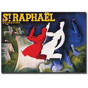 St. Raphael Quinquina by Rene Vincent-Gallery Wrap