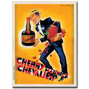 Cherry Maurice Chevalier by Roger de Valerio- 24 x