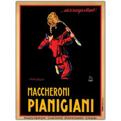 Maccheroni Pianigiani by Achille Mauzan-Famed 24x3